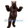 Realistic ‌Brown Bear Mascot Costume