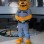 Police Bulldog Mascot Costume