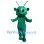 Cute Green Alien Mascot Costume