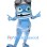 Blue Frog Mascot Costume