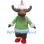 Christmas Moose Mascot Costume