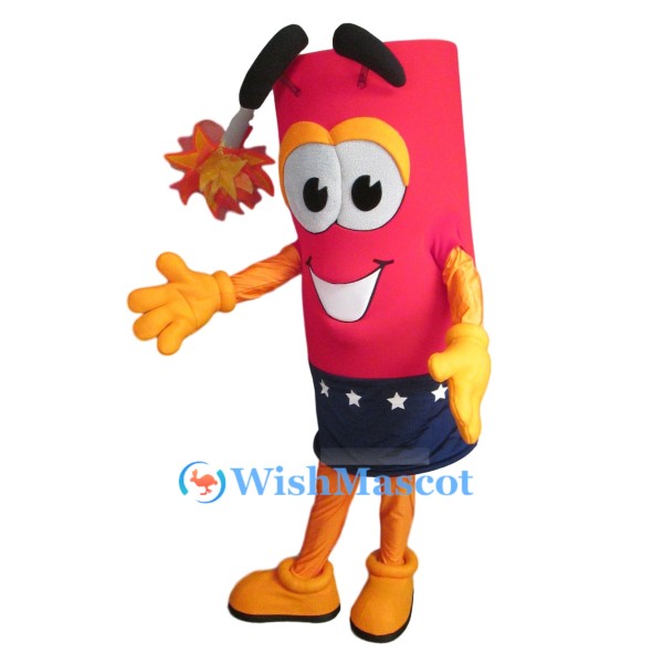 Fireworks Mascot Costume
