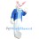 Friendly Easter Bunny Mascot Costume