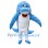 Blue Dolphin Mascot Costume