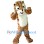 Brown Tiger Mascot Costume