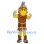 Brown and Yellow Warrior Mascot Costume