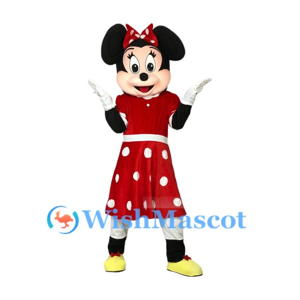 Minnie Mouse Mascot Costume