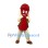 Cartoon Hot Dog Mascot Costume