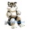 Cute Furry Cat Mascot Costume