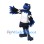 Black & Blue Eagle Mascot Costume