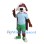 Superhero Dog Mascot Costume