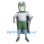 Lightning Superhero Mascot Costume