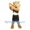 Leopard Mascot Costume for School Cheerleading