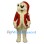 Cute Christmas Polar Bear Mascot Costume