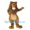 Brown Lion Mascot Costume