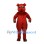 Red Pig Mascot Costume