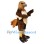 Brown Bird Mascot Costume