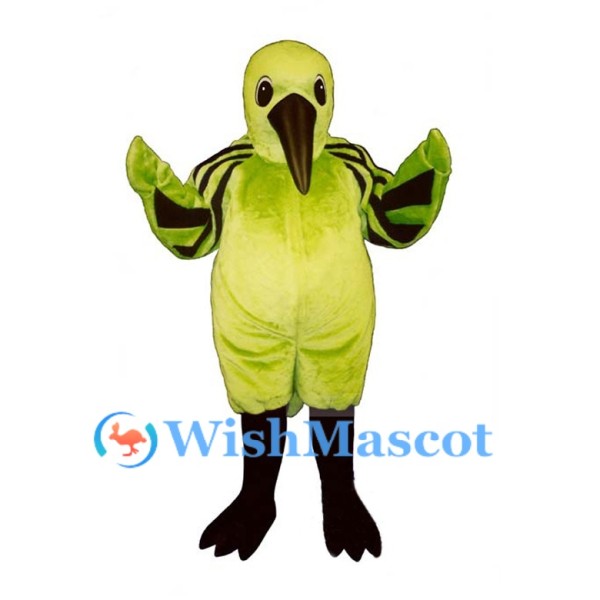 Green Hummingbird Mascot Costume
