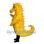 Yellow Seahorse Mascot Costume