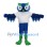 Blue & Green Owl Mascot Costume