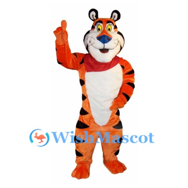 ‌Cute Tiger Mascot Costume