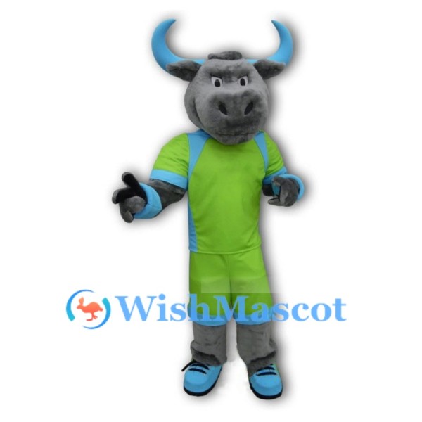Sports Bull Mascot Costume