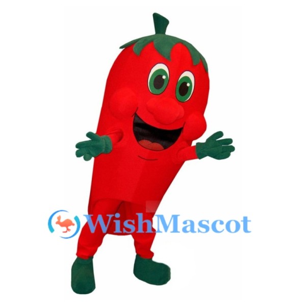 Red Pepper Mascot Costume