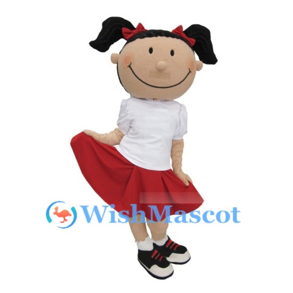‌Cute Girl Mascot Costume