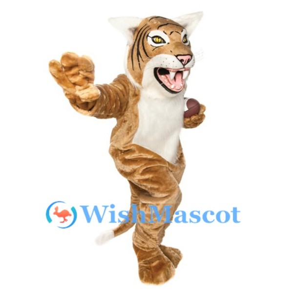 Realistic Wild Tiger Mascot Costume