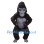 Realistic Gorilla Mascot Costume