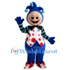 Friendly Clown Mascot Costume