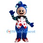 Friendly Clown Mascot Costume