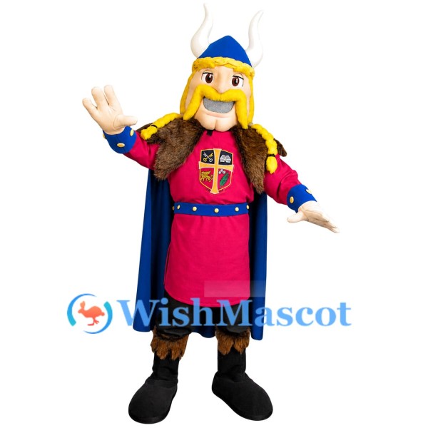 Friendly Viking Mascot Costume