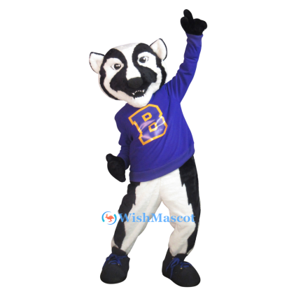 School Badger Mascot Costume