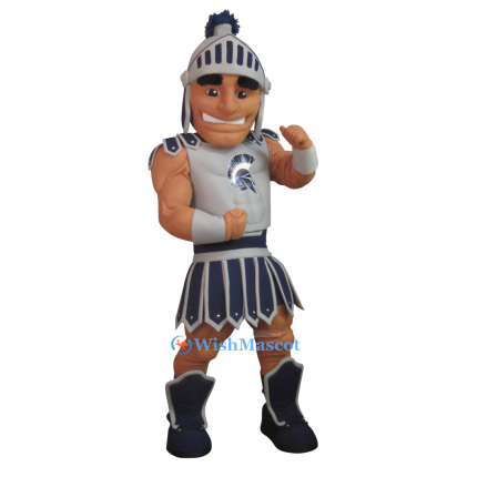 Muscle Spartan Warrior Mascot Costume