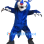 Fierce Blue Tiger Mascot Costume