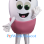 Friendly Tooth Mascot Costume