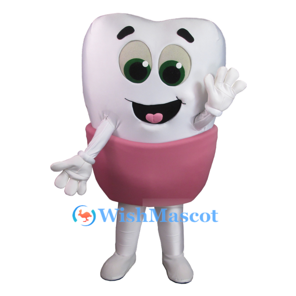 Friendly Tooth Mascot Costume