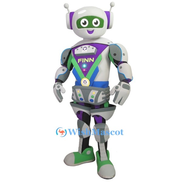 Futuristic Robot Mascot Costume