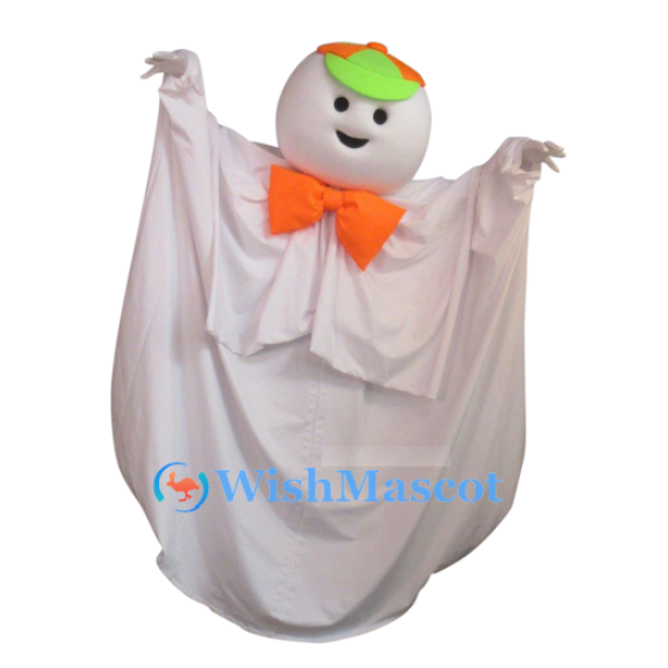 Ghost Mascot Costume