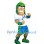 Football Muscle Warrior Mascot Costume