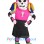 Skateboard Skeleton Mascot Costume