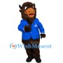 Bison Mascot Costume