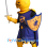 High School Knight Mascot Costume