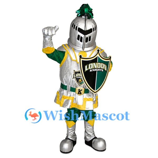 Ice Hockey Knight Mascot Costume