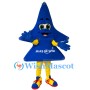 Blue Wish Tree Mascot Costume