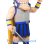 Muscular Roman Warrior Mascot Costume