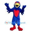 ‌Blue and Red Eagle Mascot Costume