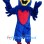 ‌Blue and Red Eagle Mascot Costume