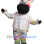 ‌Colorful Zebra Mascot Costume